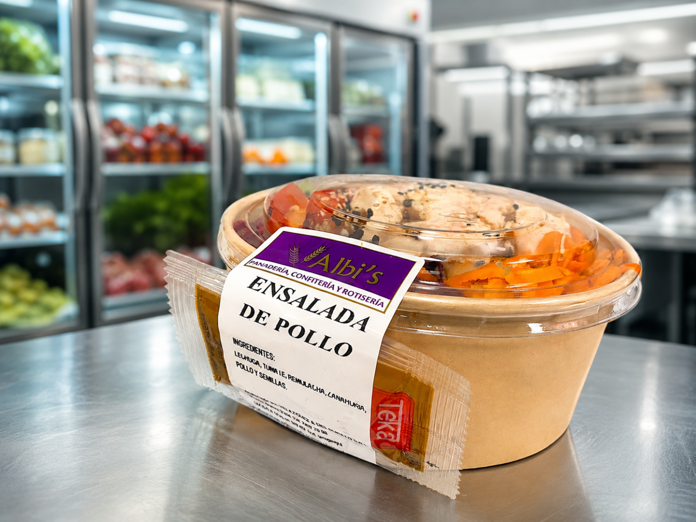 Ensalada de Pollo.