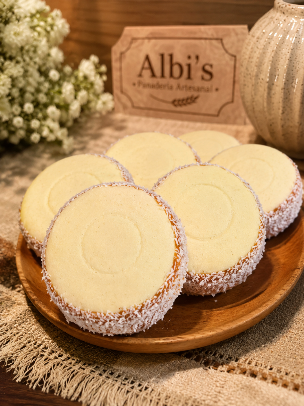 Alfajores de Maizena